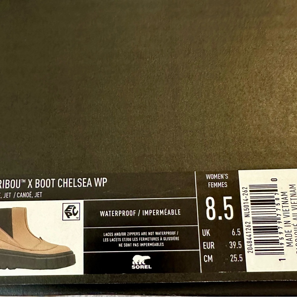 Sorel Women's Caribou X Boot Chelsea WP - Canoe and Jet